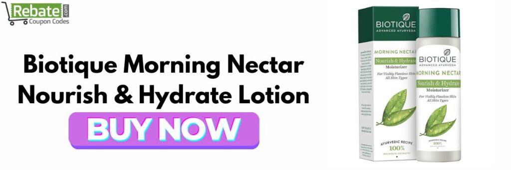 Biotique Morning Nectar Nourish & Hydrate Lotion