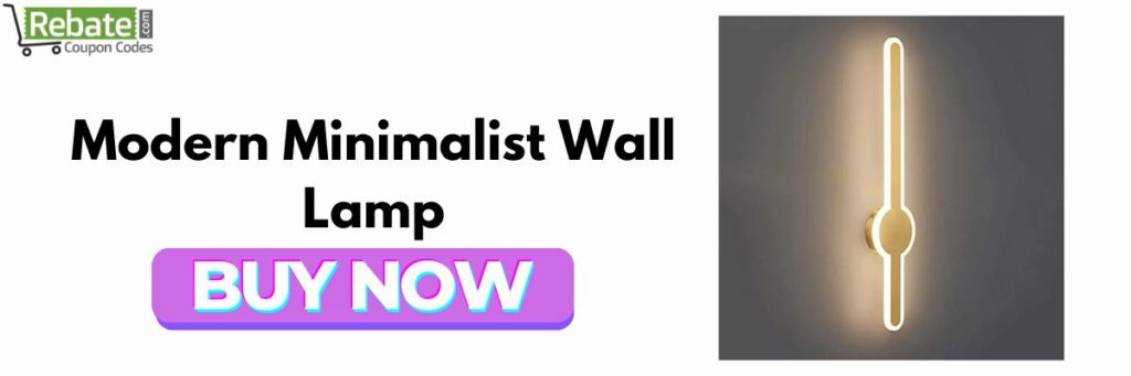 Modern Minimalist Wall Lamp