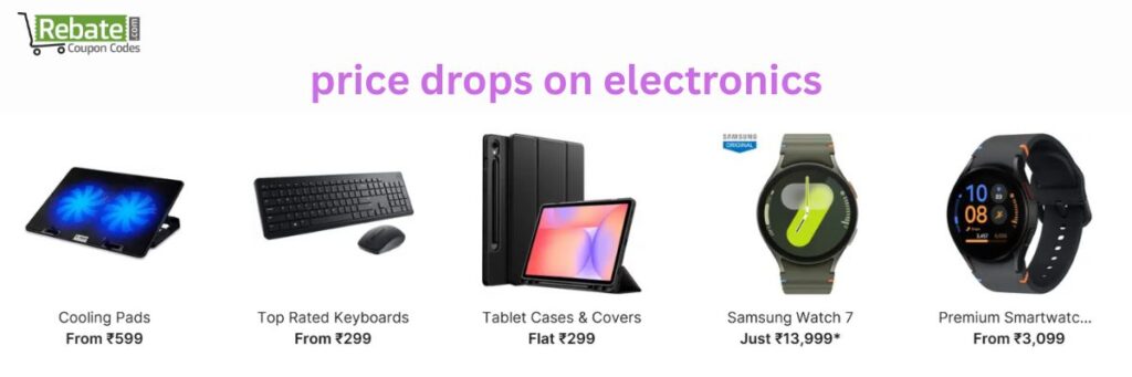 price drops on electronics