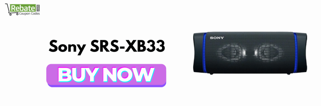 Sony Bluetooth Speakers: Sony SRS-XB33