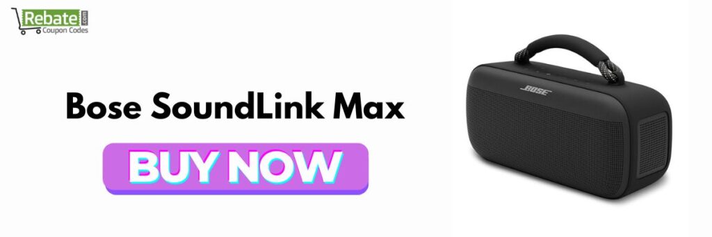 Bose SoundLink Max: Bluetooth Speakers