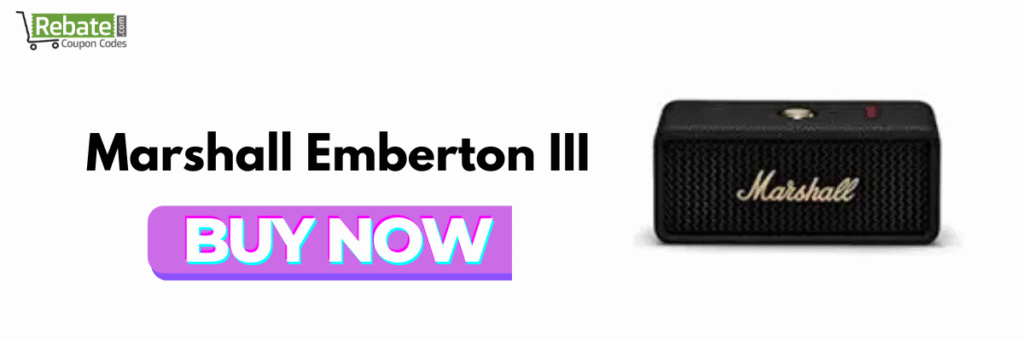 Marshall Emberton III : Bluetooth Speakers