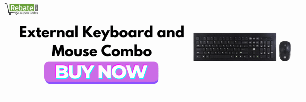 External Keyboard and Mouse Combo