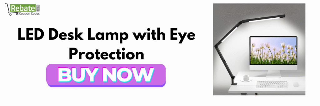 LED Desk Lamp with Eye Protection