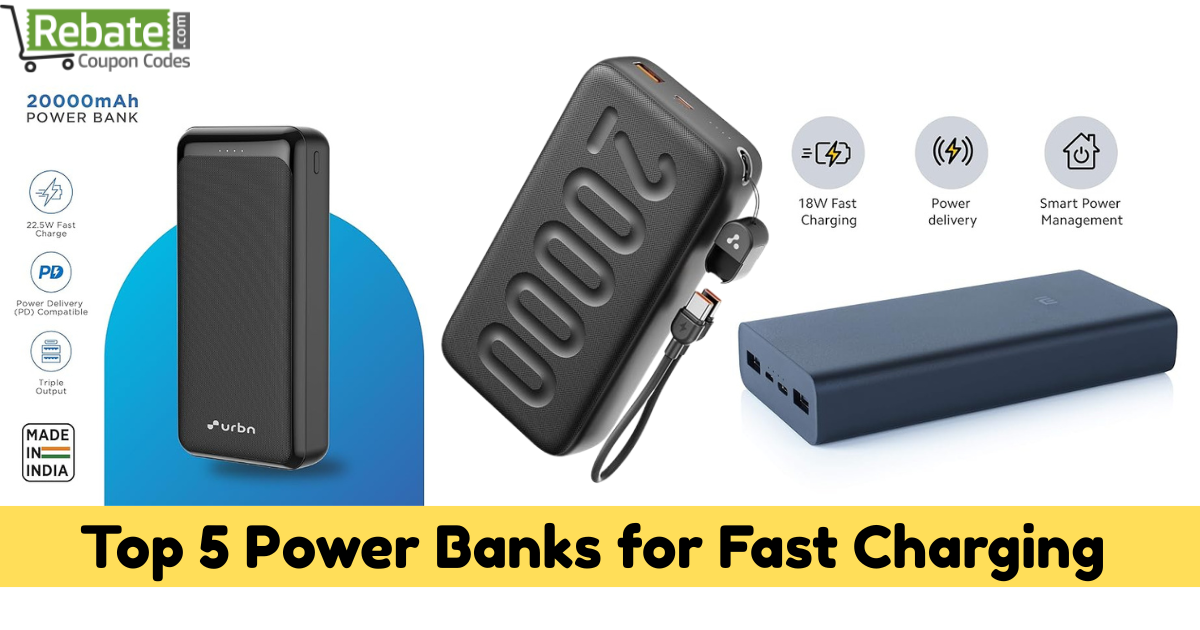 Top 5 Power Banks for Fast Charging