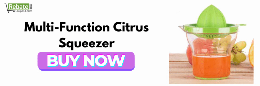 Multi-Function Citrus Squeezer