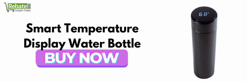 Smart Temperature Display Water Bottle
