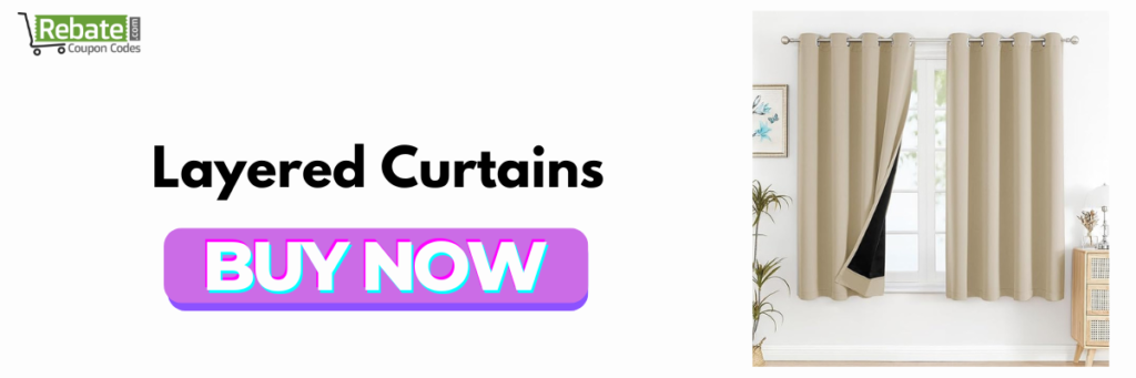 Layered Curtains – Ultimate Combination of Style and Functionality