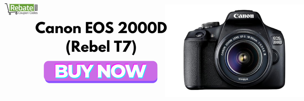 Canon EOS 2000D (Rebel T7)