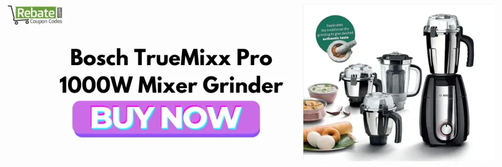 Bosch TrueMixx Pro 1000W Mixer Grinder