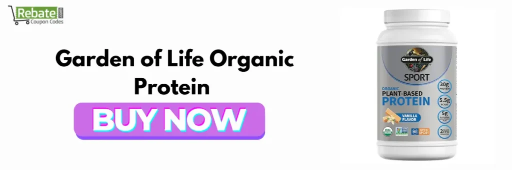Garden of Life Organic Protein (Best Plant-Based Protein Powder for Women)