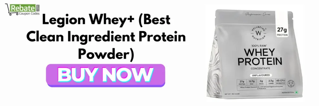 Legion Whey+ (Best Clean Ingredient Protein Powder)