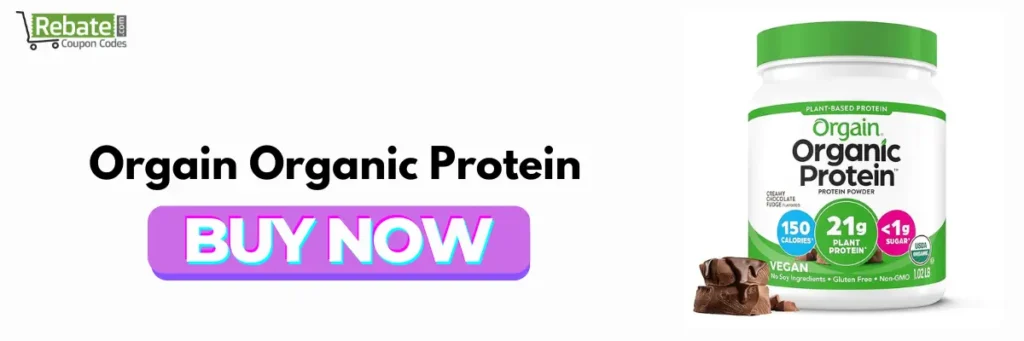 Orgain Organic Protein (Best Protein Powder for Weight Loss)