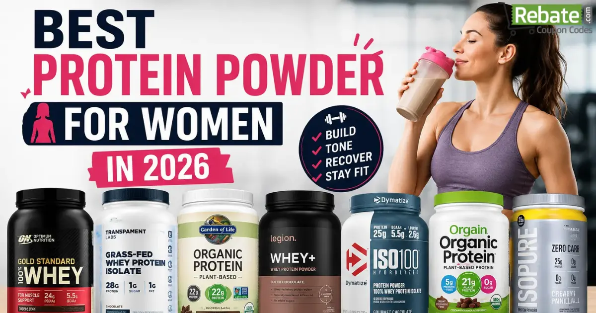 Top 7 Best Protein Powder for Women 2026