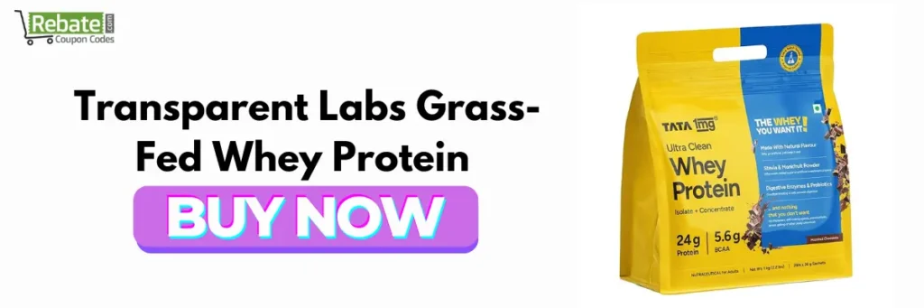 Transparent Labs Grass-Fed Whey Protein (Best for Lean Muscle)