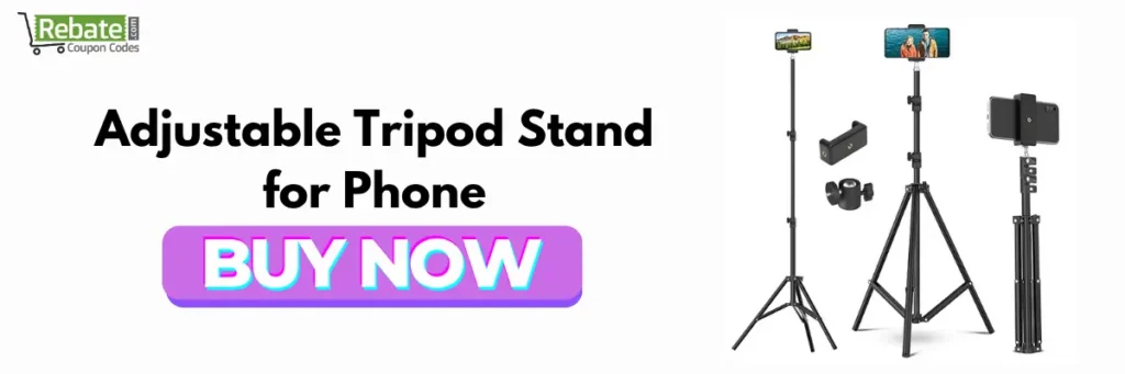Adjustable Tripod Stand for Phone