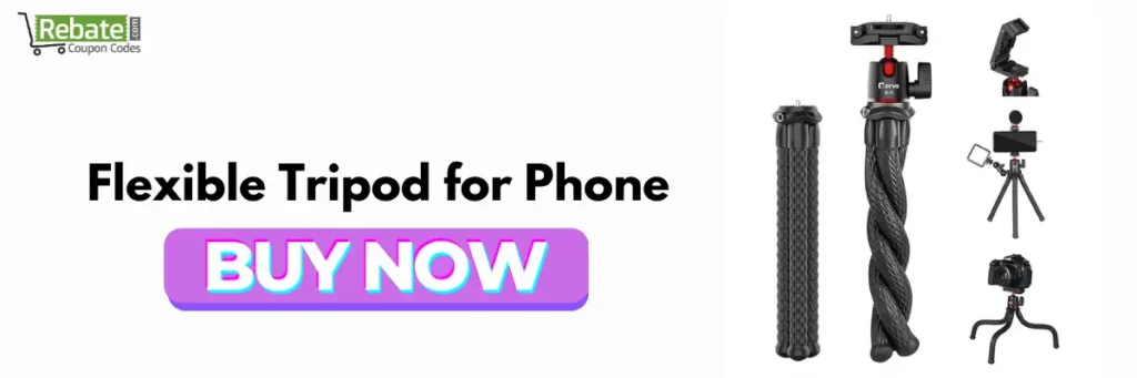 Flexible Tripod for Phone