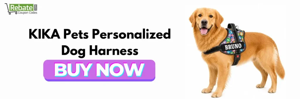KIKA Pets Personalized Dog Harness: Dog Collar Belts 