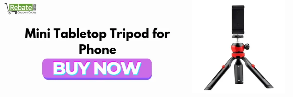Mini Tabletop Tripod for Phone
