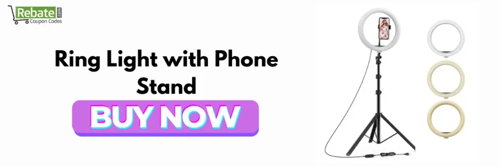 Ring Light with Phone Stand