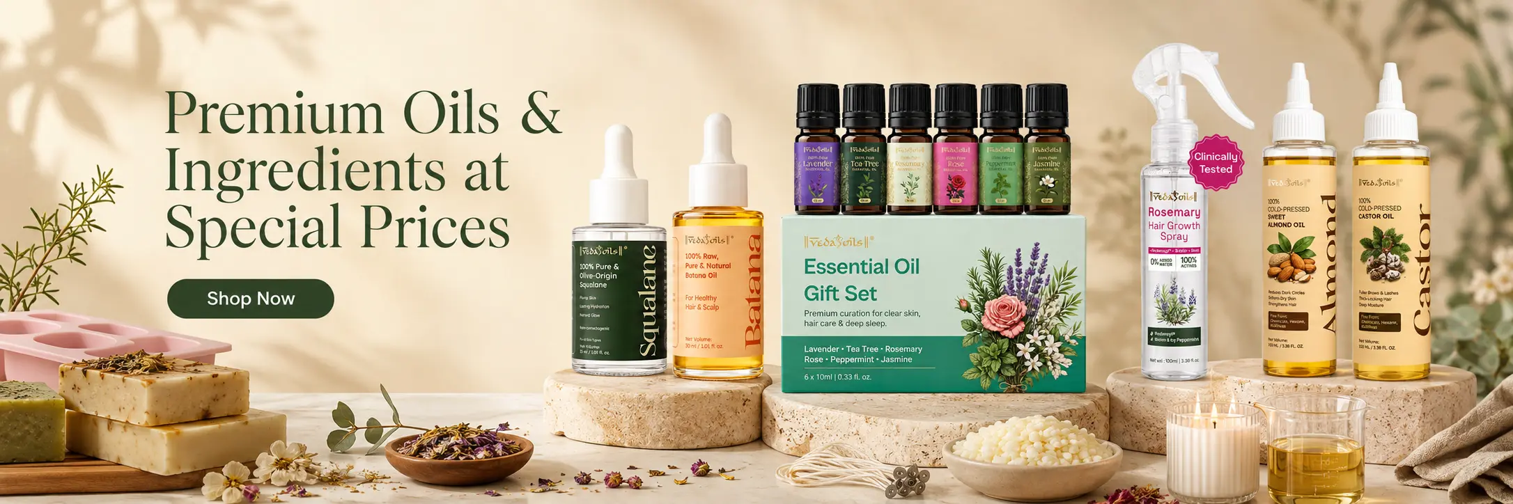VedaOils Banner