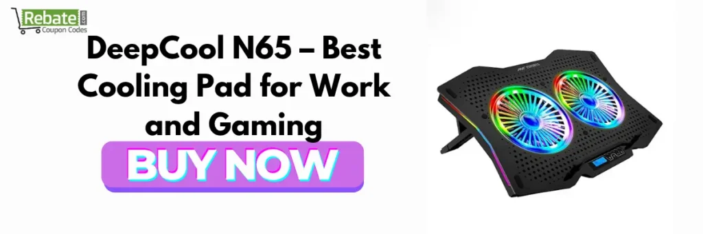 DeepCool N65 – Best Cooling Pad for Work and Gaming
