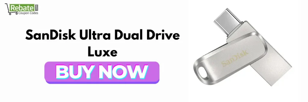 SanDisk Ultra Dual Drive Luxe: best pen drives for iPhone