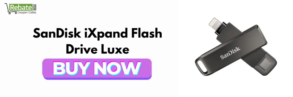 SanDisk iXpand Flash Drive Luxe