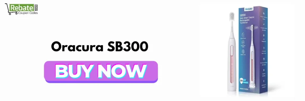 Oracura SB300 – Best Sonic Electric Toothbrush Alternative